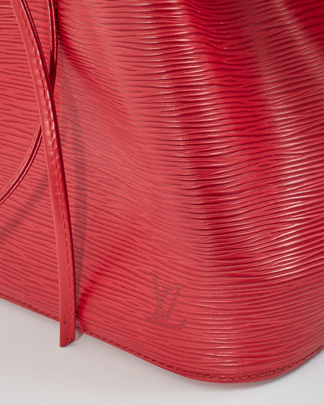 Louis Vuitton Red Epi Leather Noe Bucket Bag