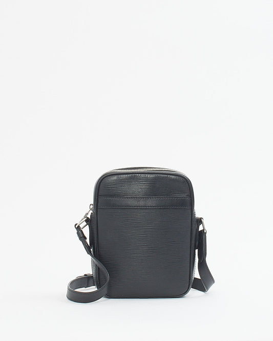 Louis Vuitton Black Epi Leather Danube Crossbody Bag