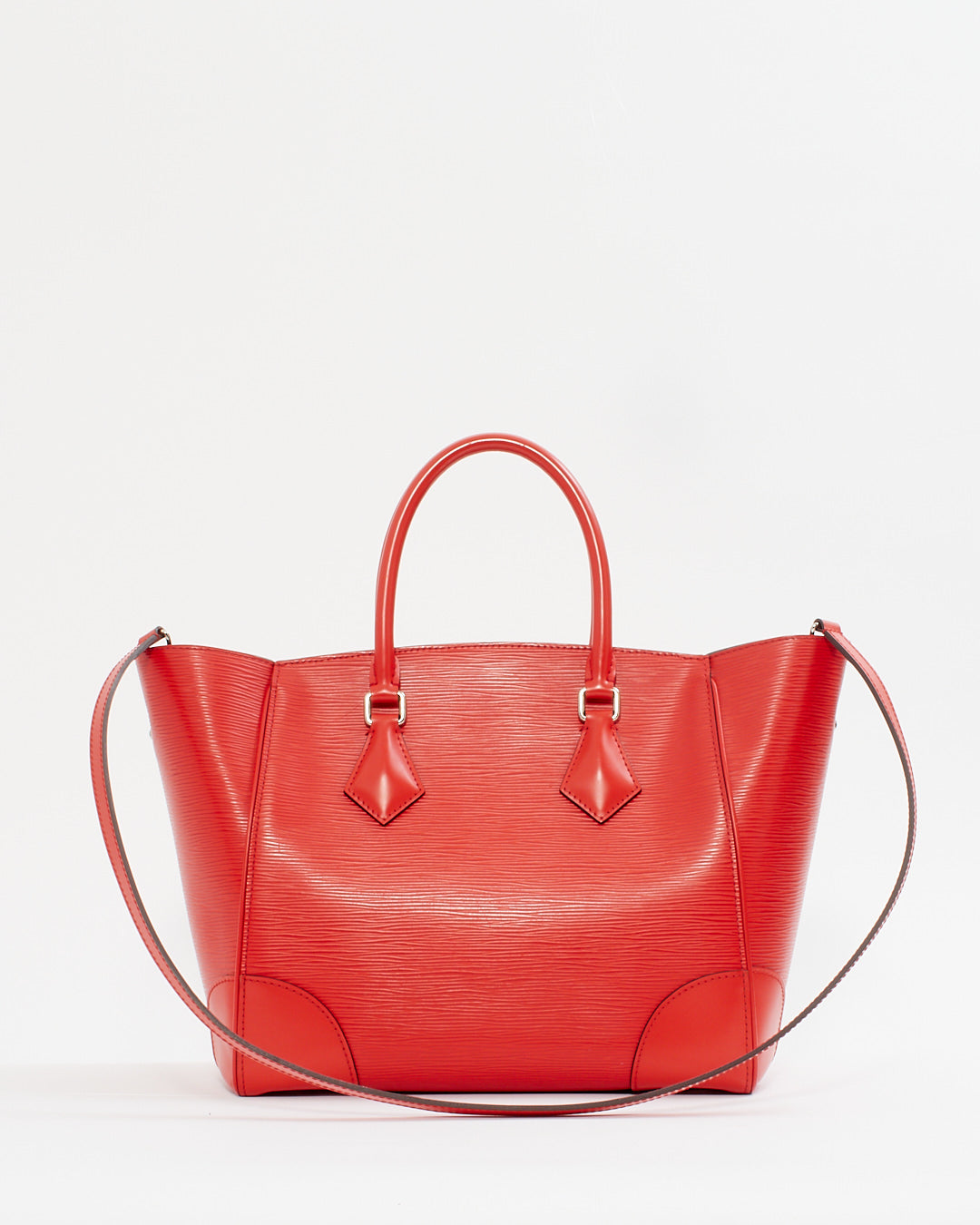 Louis Vuitton Red Epi Leather Phenix MM Tote Bag