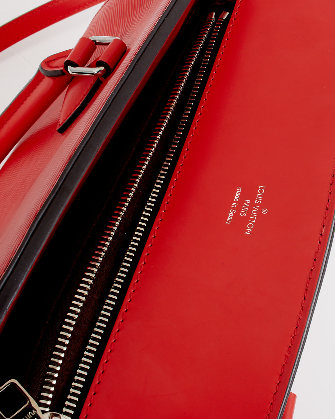 Louis Vuitton Red Epi Leather Phenix MM Tote Bag