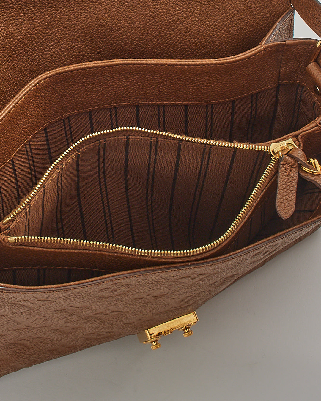 Louis Vuitton Tan Monogram Empreinte Fascinante Crossbody Bag