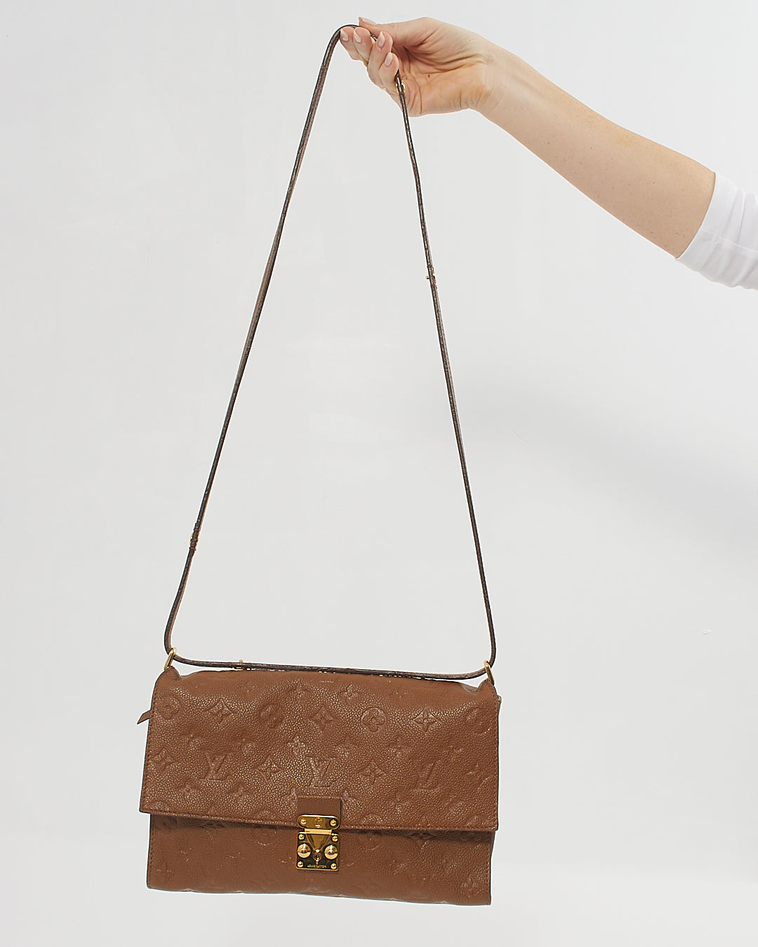 Louis Vuitton Tan Monogram Empreinte Fascinante Crossbody Bag