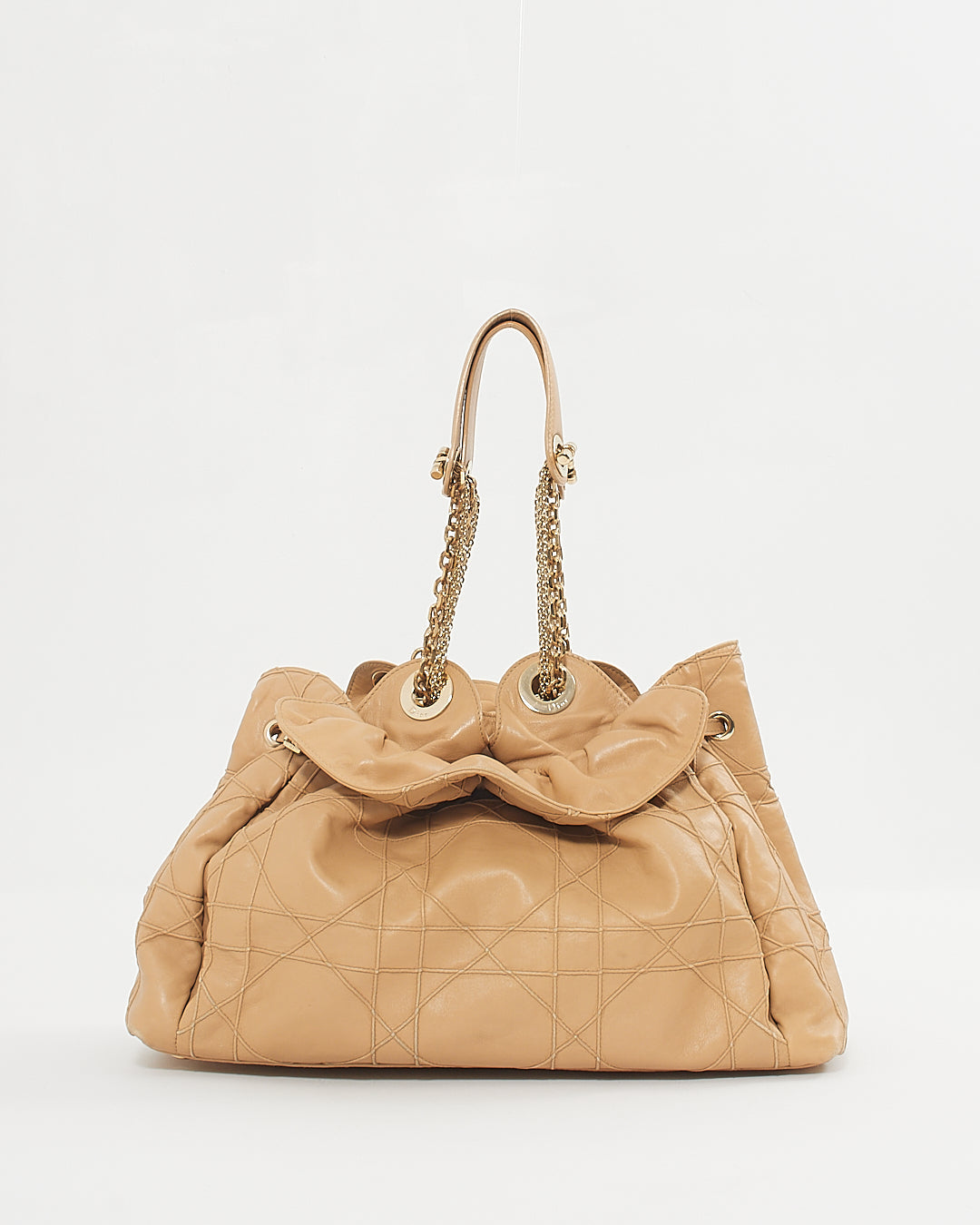 Dior Beige Leather Le Trente Shoulder Bag