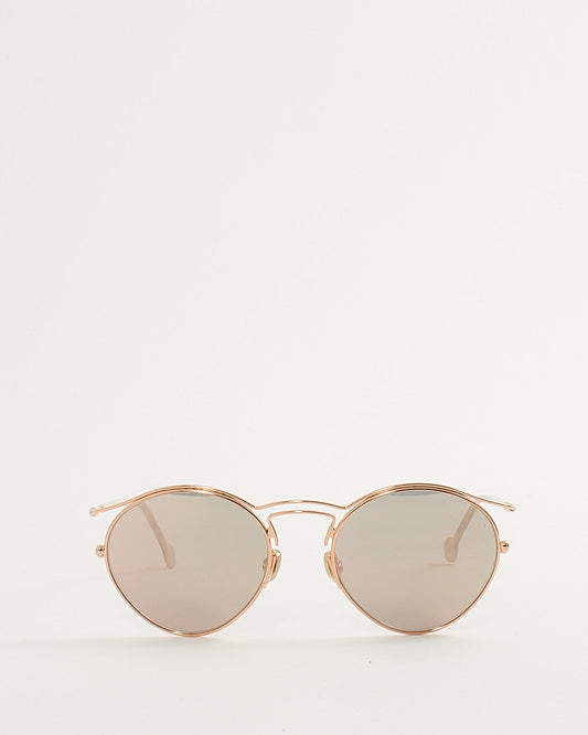 Dior Rose Gold DiorOrigins1 Round Sunglasses