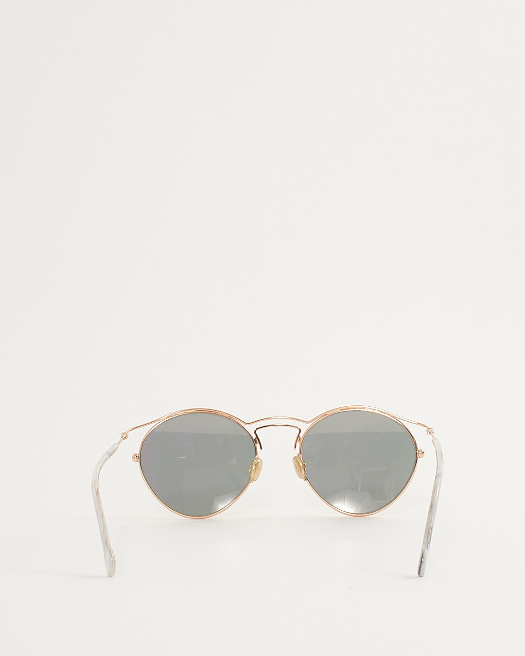 Dior Rose Gold DiorOrigins1 Round Sunglasses