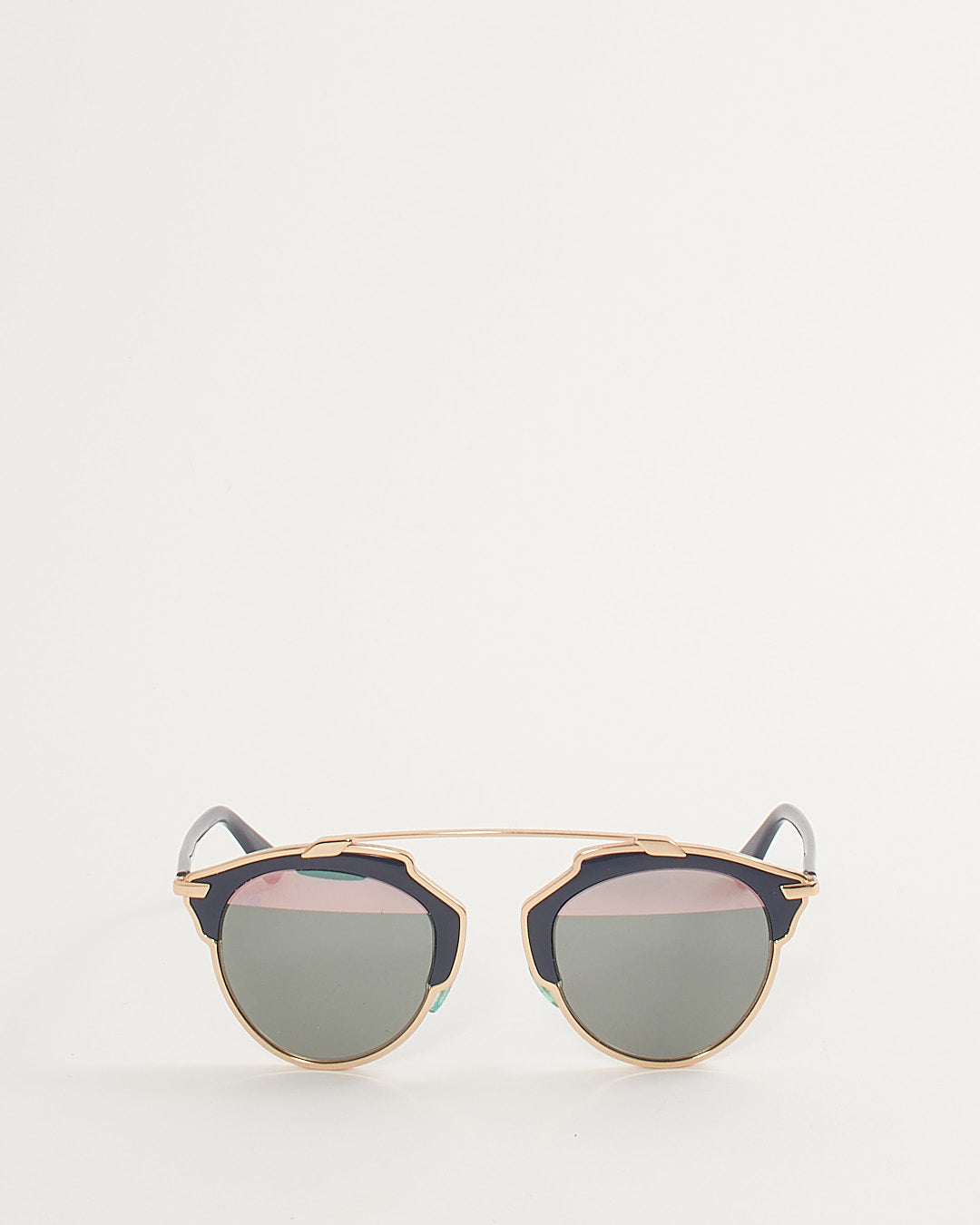 Dior Blue/Rose Gold SoReal Sunglasses