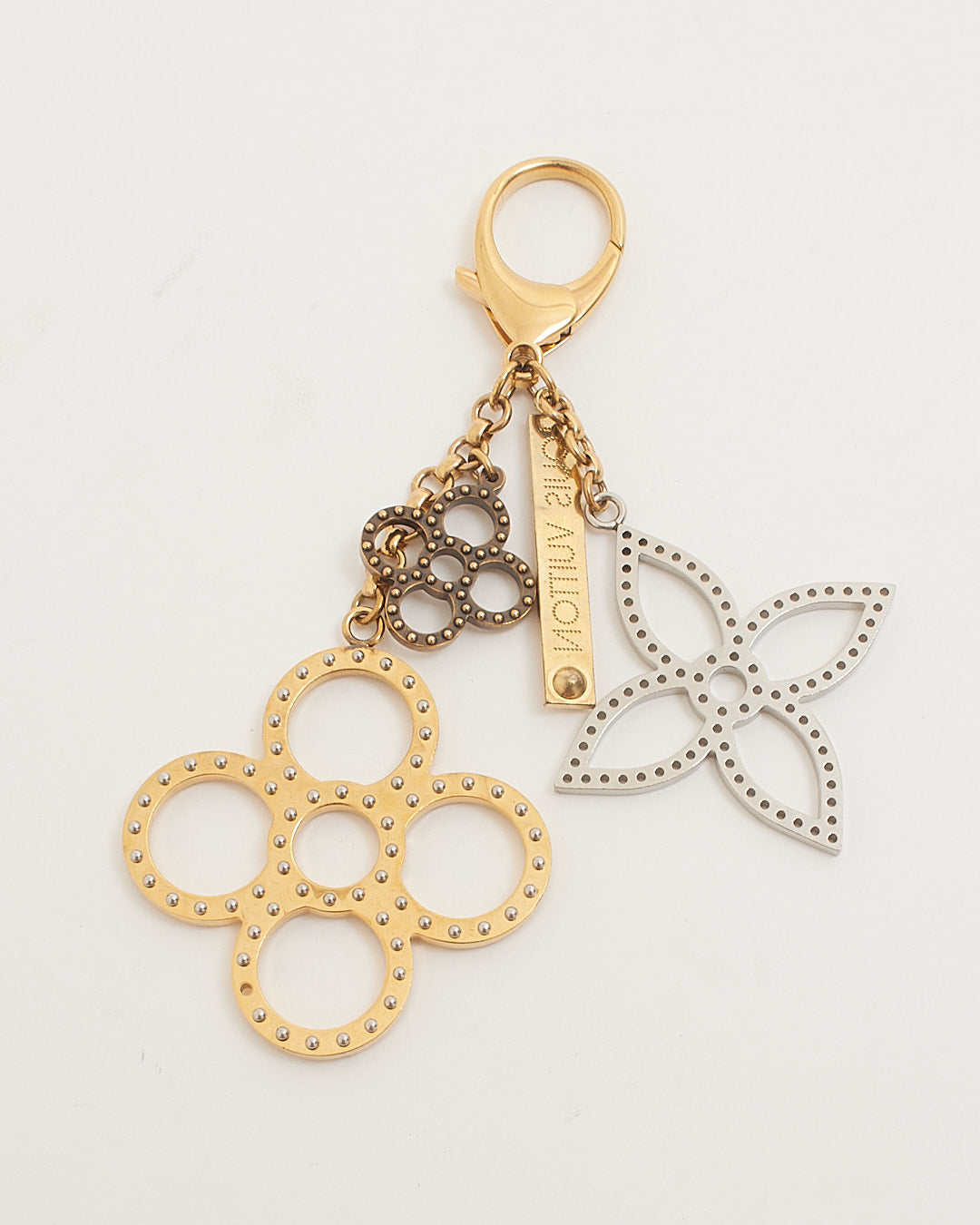 Louis Vuitton Silver/Gold Tapage Bag Charm