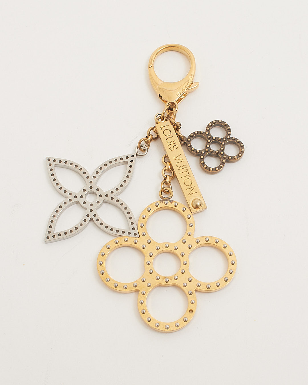 Louis Vuitton Silver/Gold Tapage Bag Charm