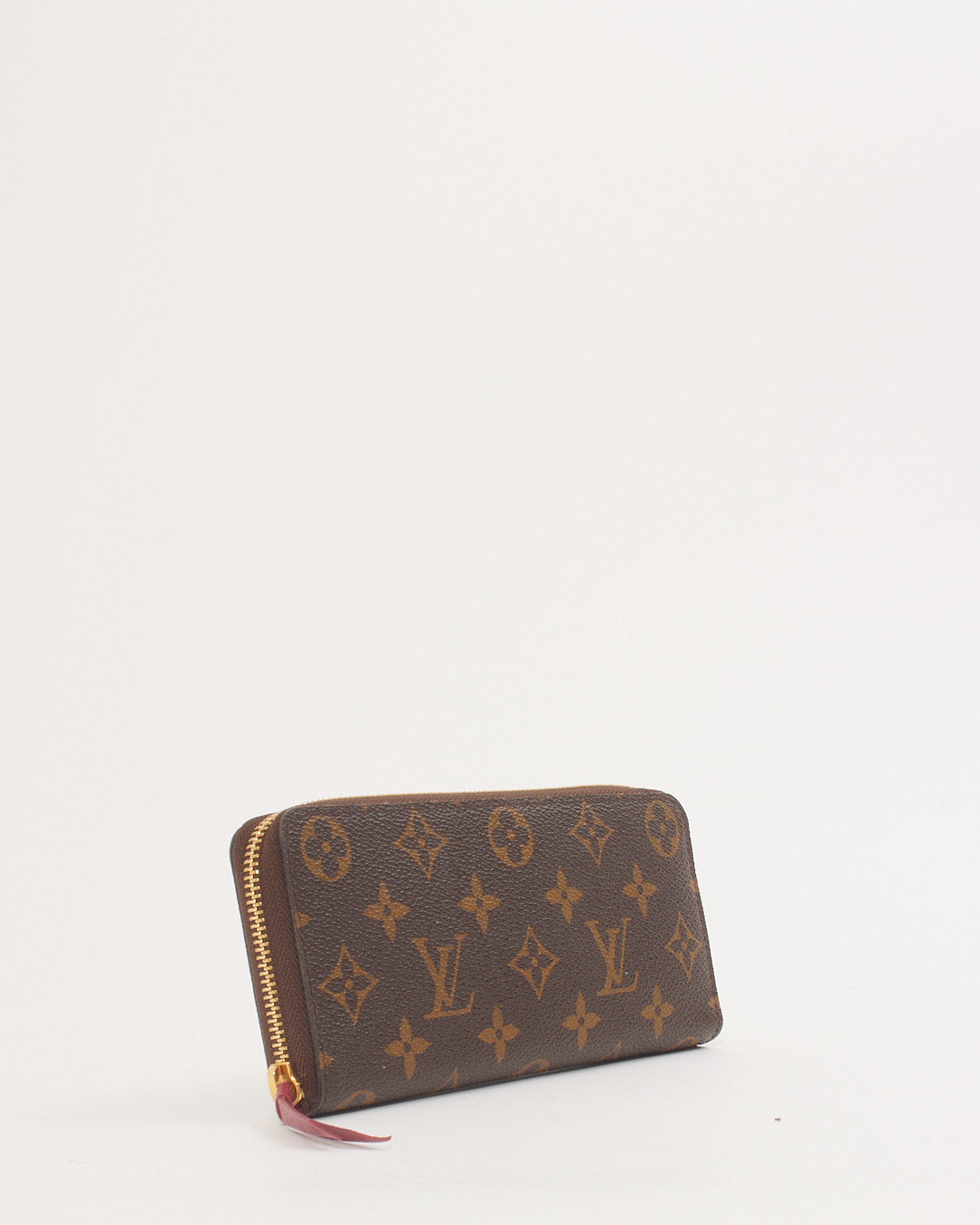 Louis Vuitton Monogram Canvas Clemence Zippy Wallet