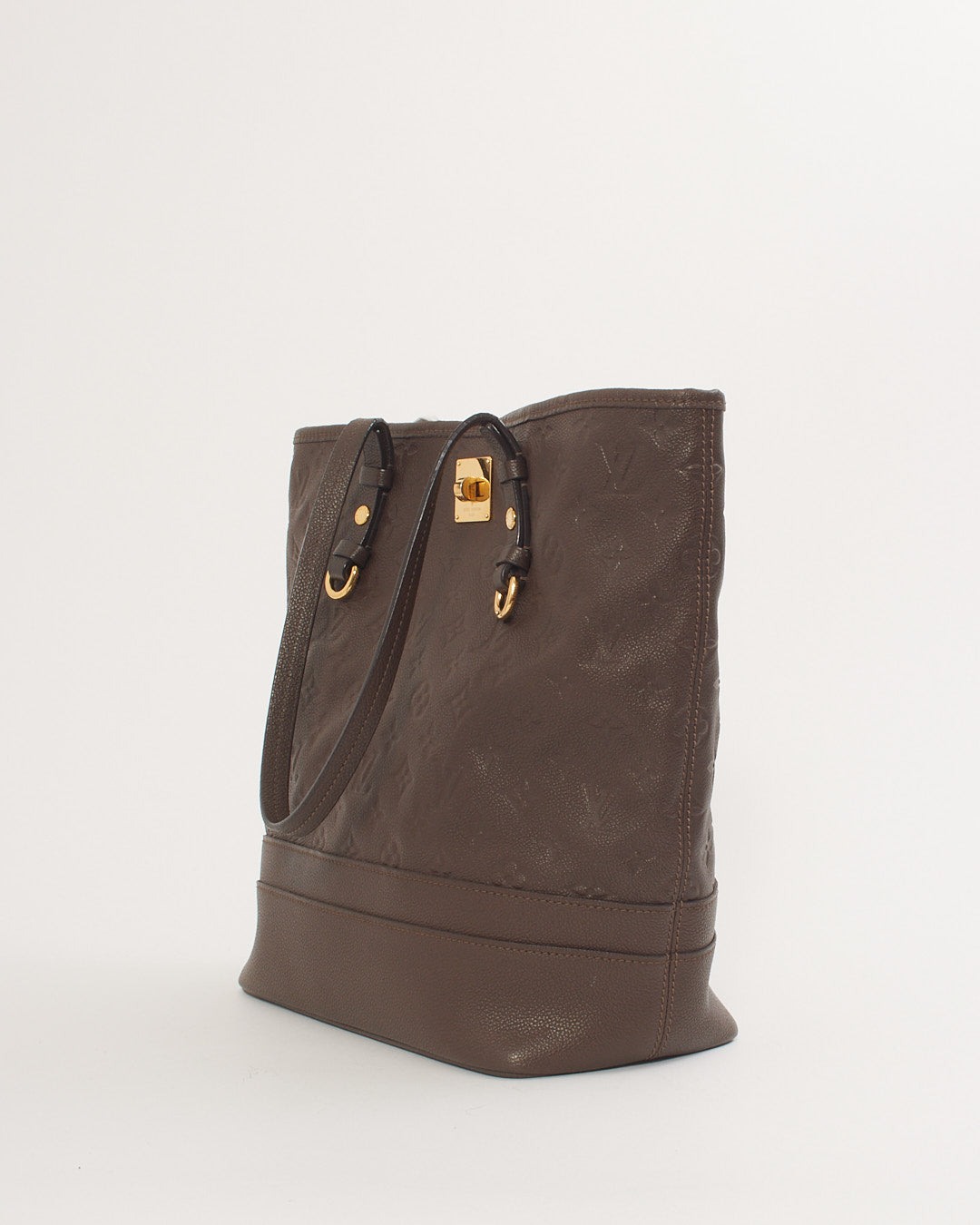 Louis Vuitton Brown Monogram Empreinte Leather Citadine PM Tote Bag