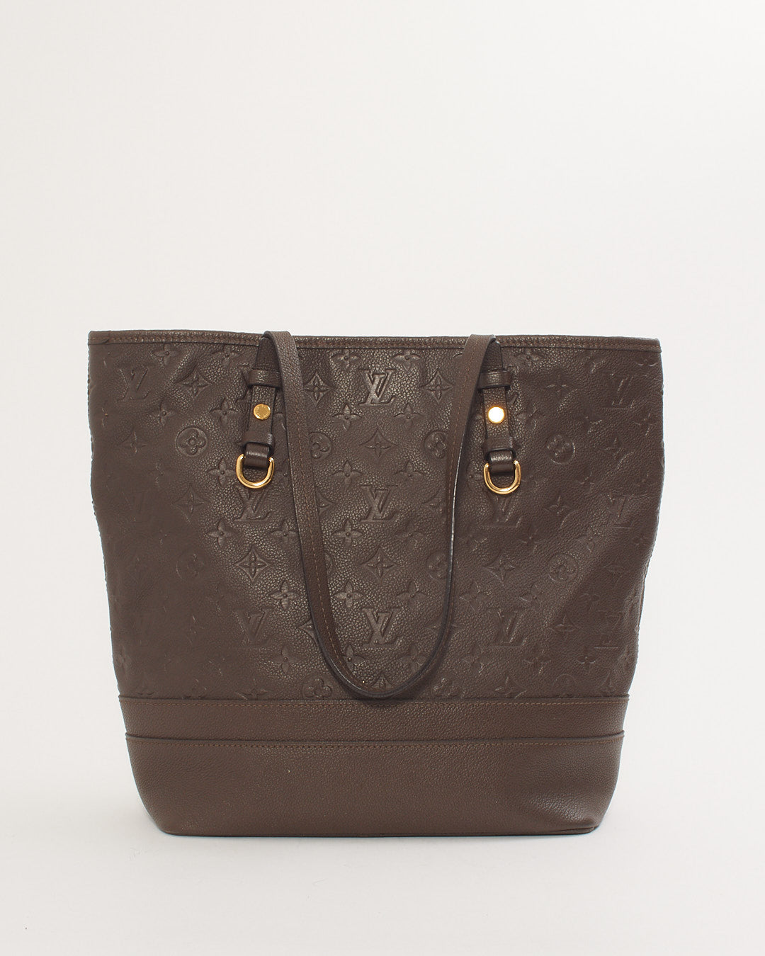 Louis Vuitton Brown Monogram Empreinte Leather Citadine PM Tote Bag