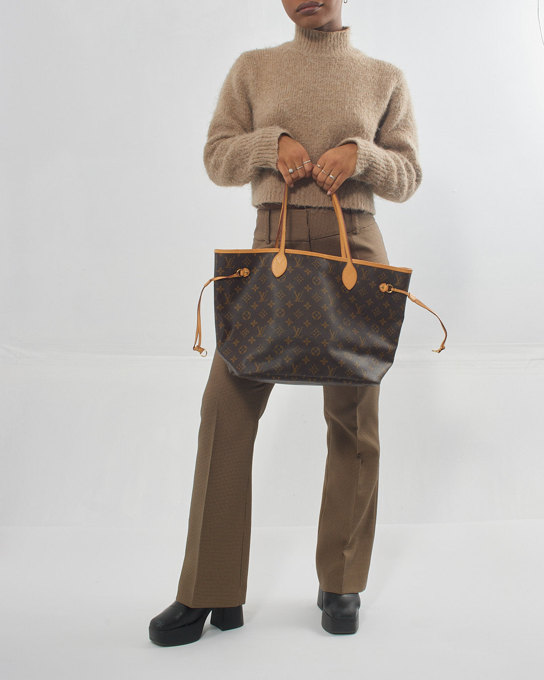 Louis Vuitton Monogram Canvas Neverfull MM Tote - NO POUCH