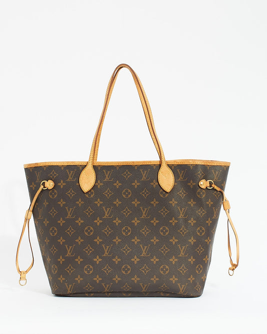 Louis Vuitton Monogram Neverfull MM	Tote - NO POUCH