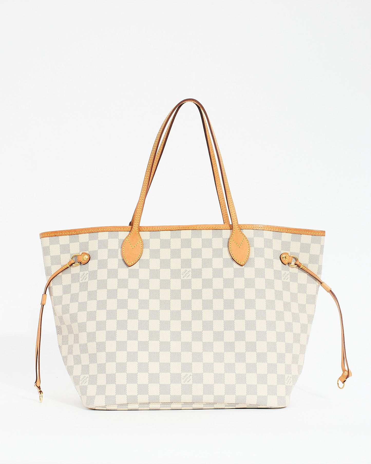 Louis Vuitton Damier Azur Neverfull MM with Pouch