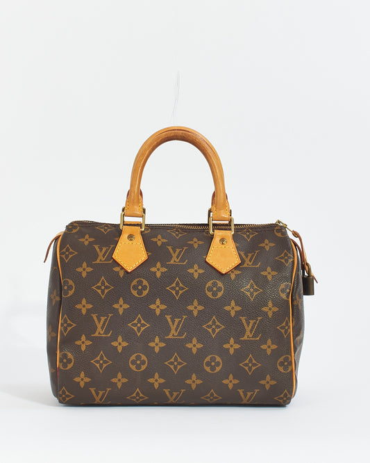 Louis Vuitton Monogram Speedy 25 Bag