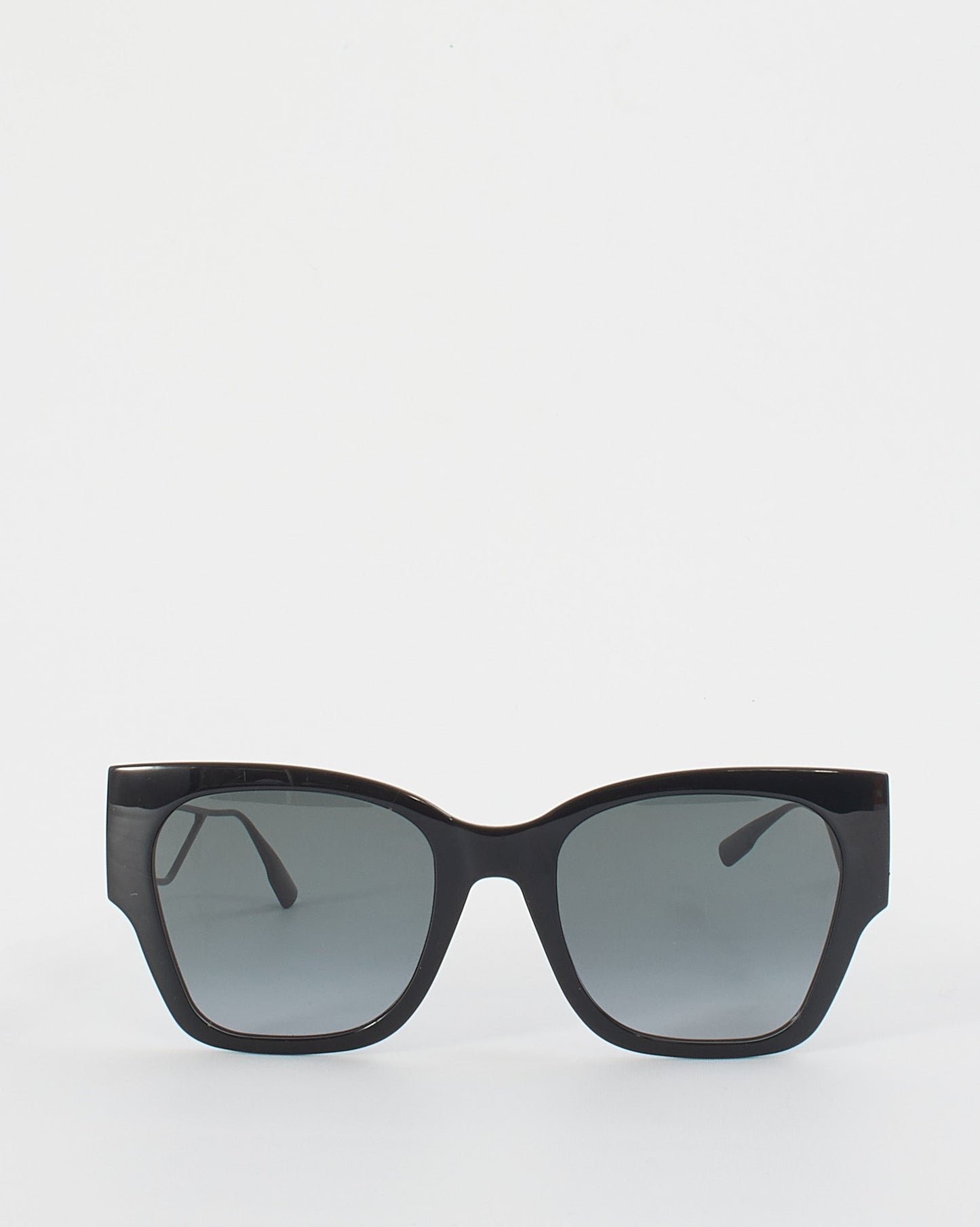 Dior Black Acetate 30Montaigne S2U Cat Eye Sunglasses