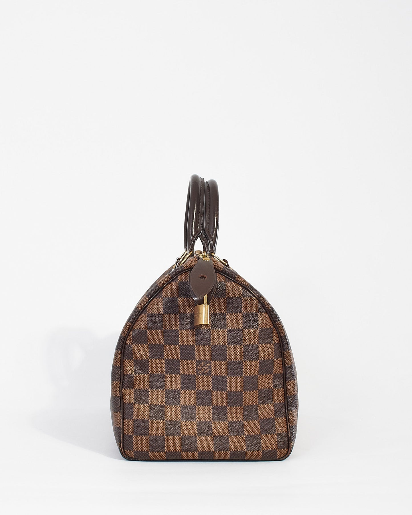Louis Vuitton Damier Ebene Canvas Speedy 30 Bag