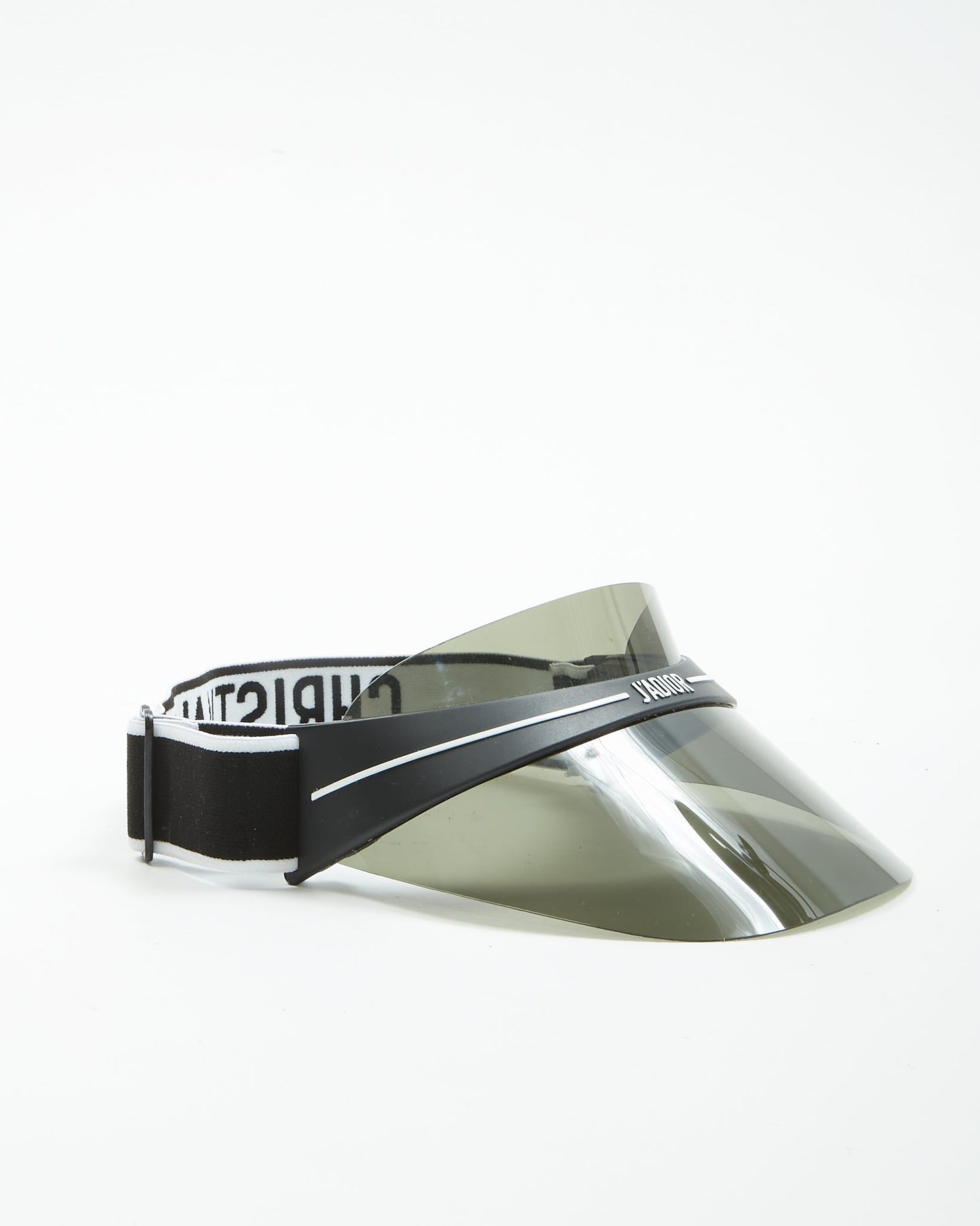 Dior Black Logo Club 1 Visor Hat