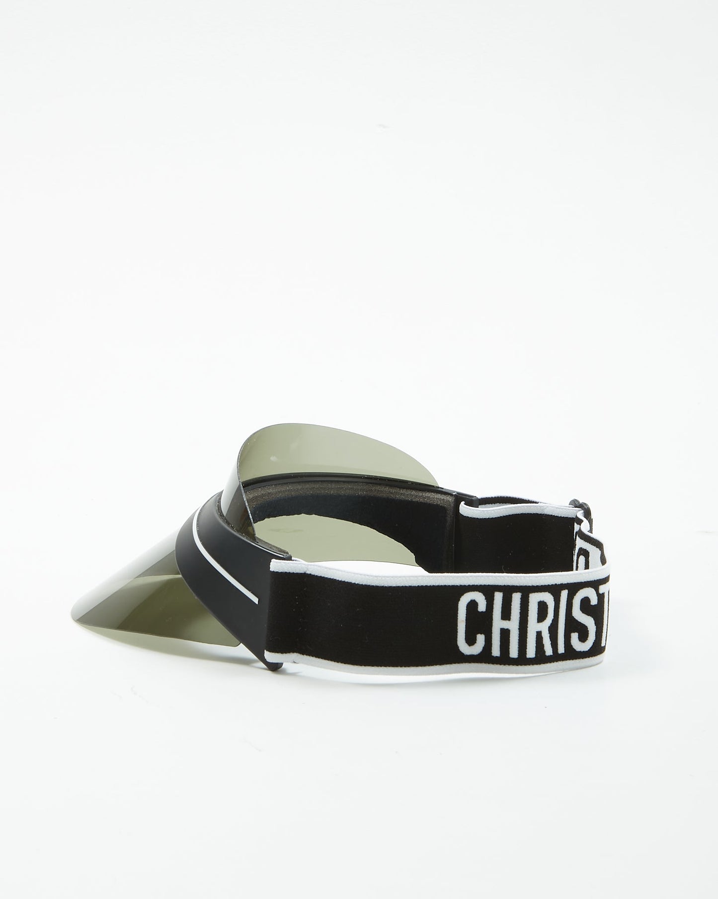 Dior Black Logo Club 1 Visor Hat