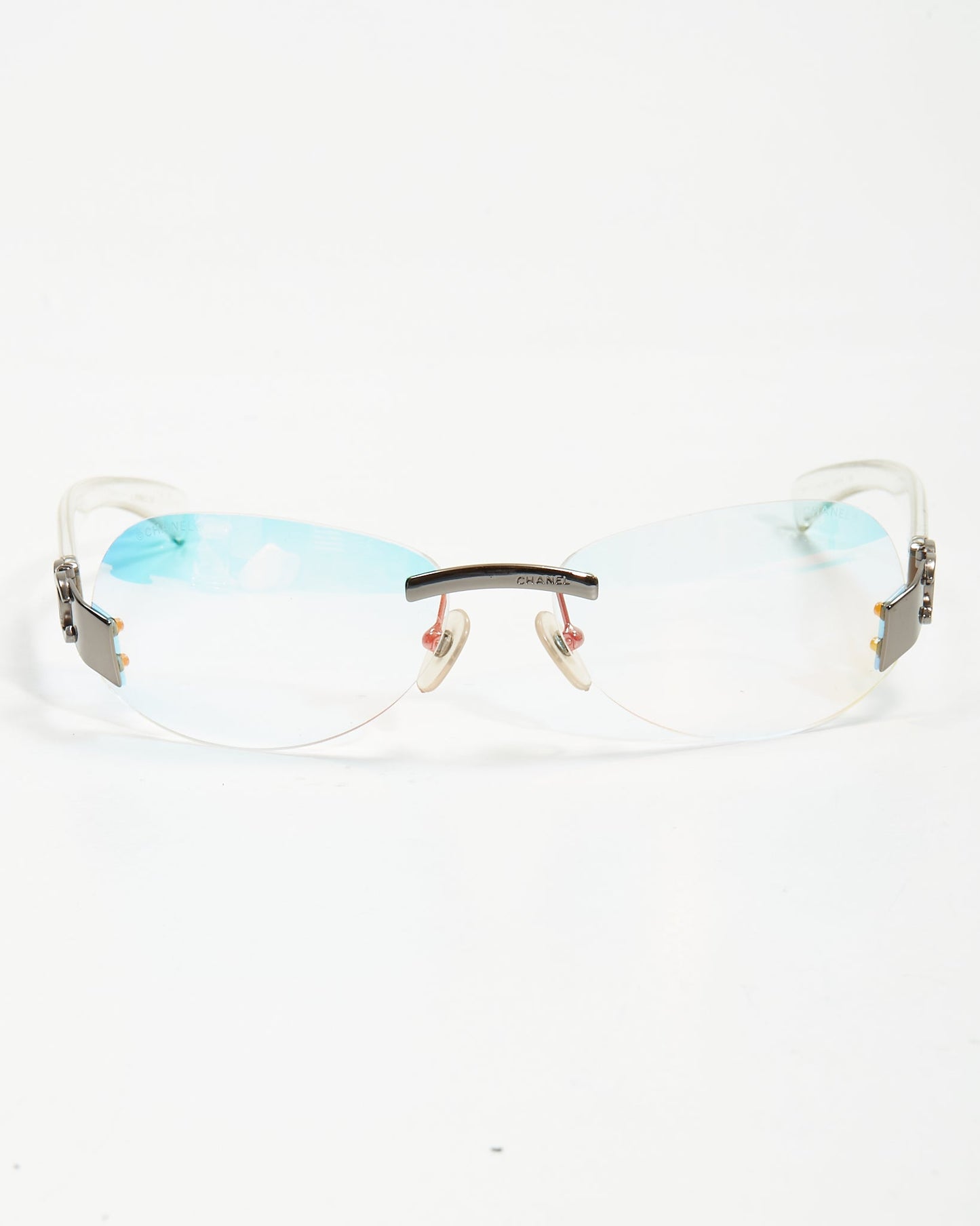 Chanel Iridescent Multi Color Lense CC Logo 4037 Sunglasses