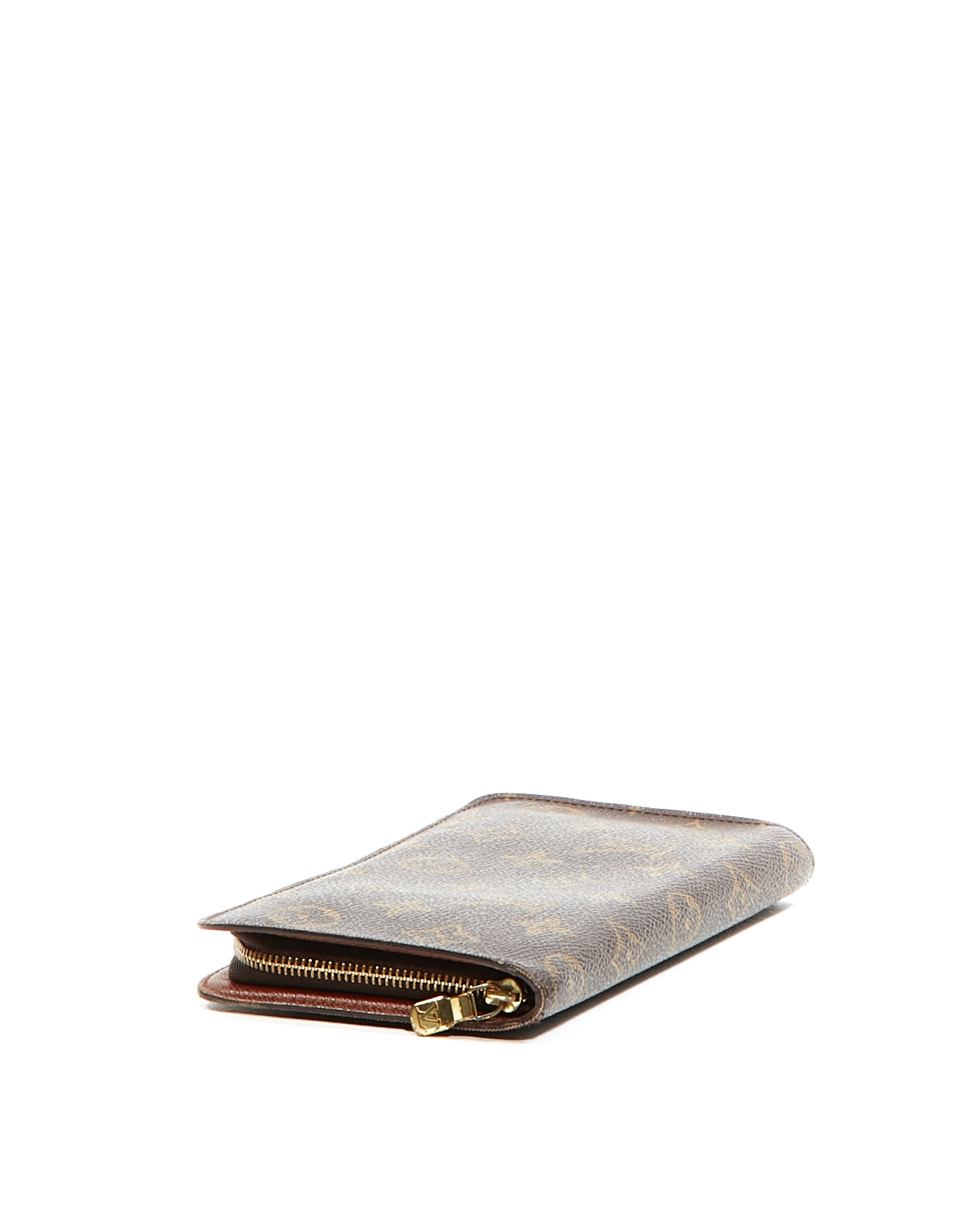 Louis Vuitton Monogram Zip Around Long Wallet