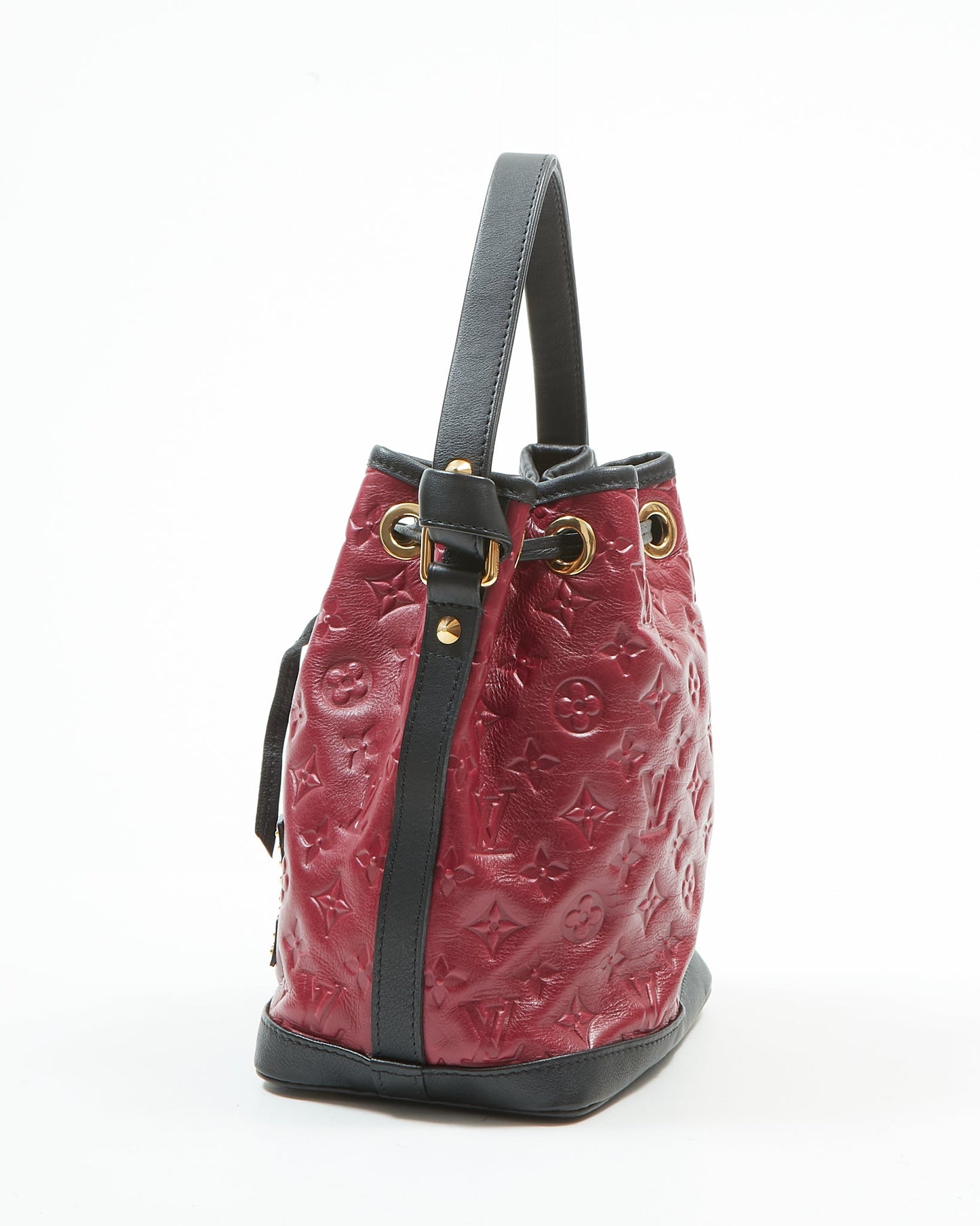 Louis Vuitton Cranberry Special Edition Double Jeu NeoNoe Bucket Bag