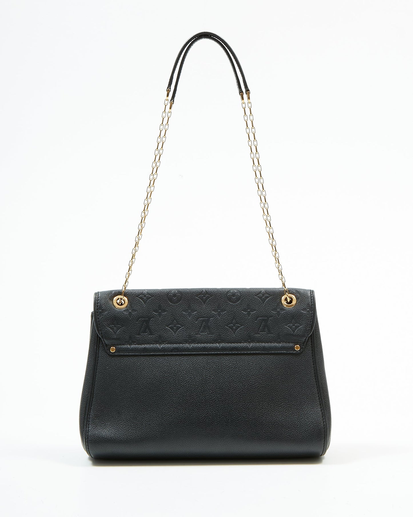 Louis Vuitton Black Empreinte Saint Germain MM Shoulder Bag