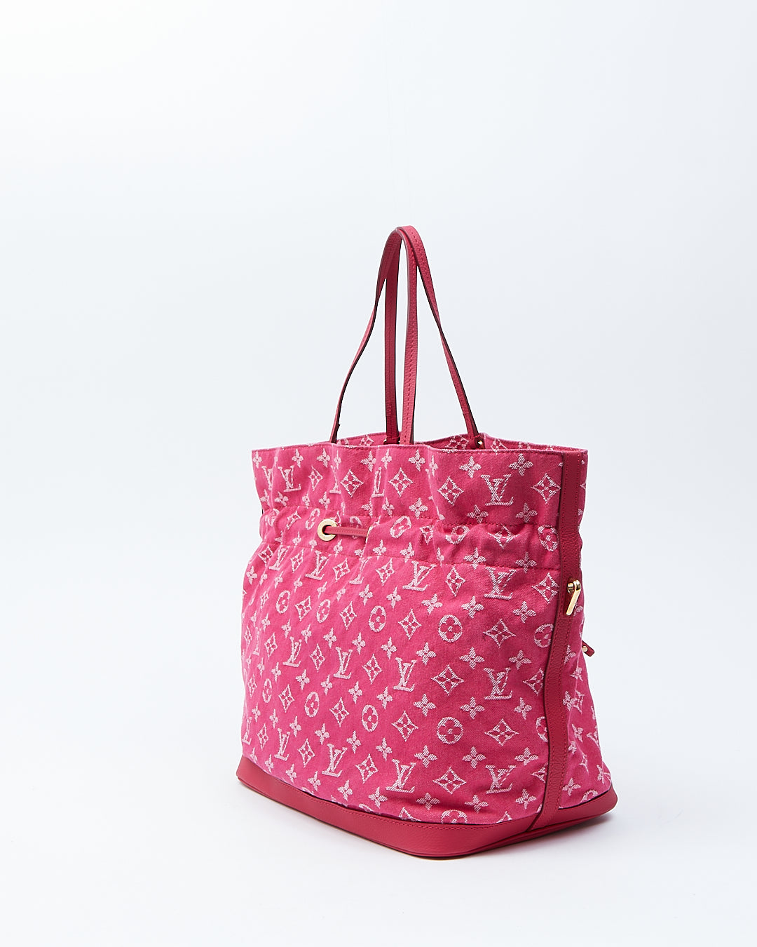 Louis Vuitton Pink Monogram Denim Noefull MM Tote Bag