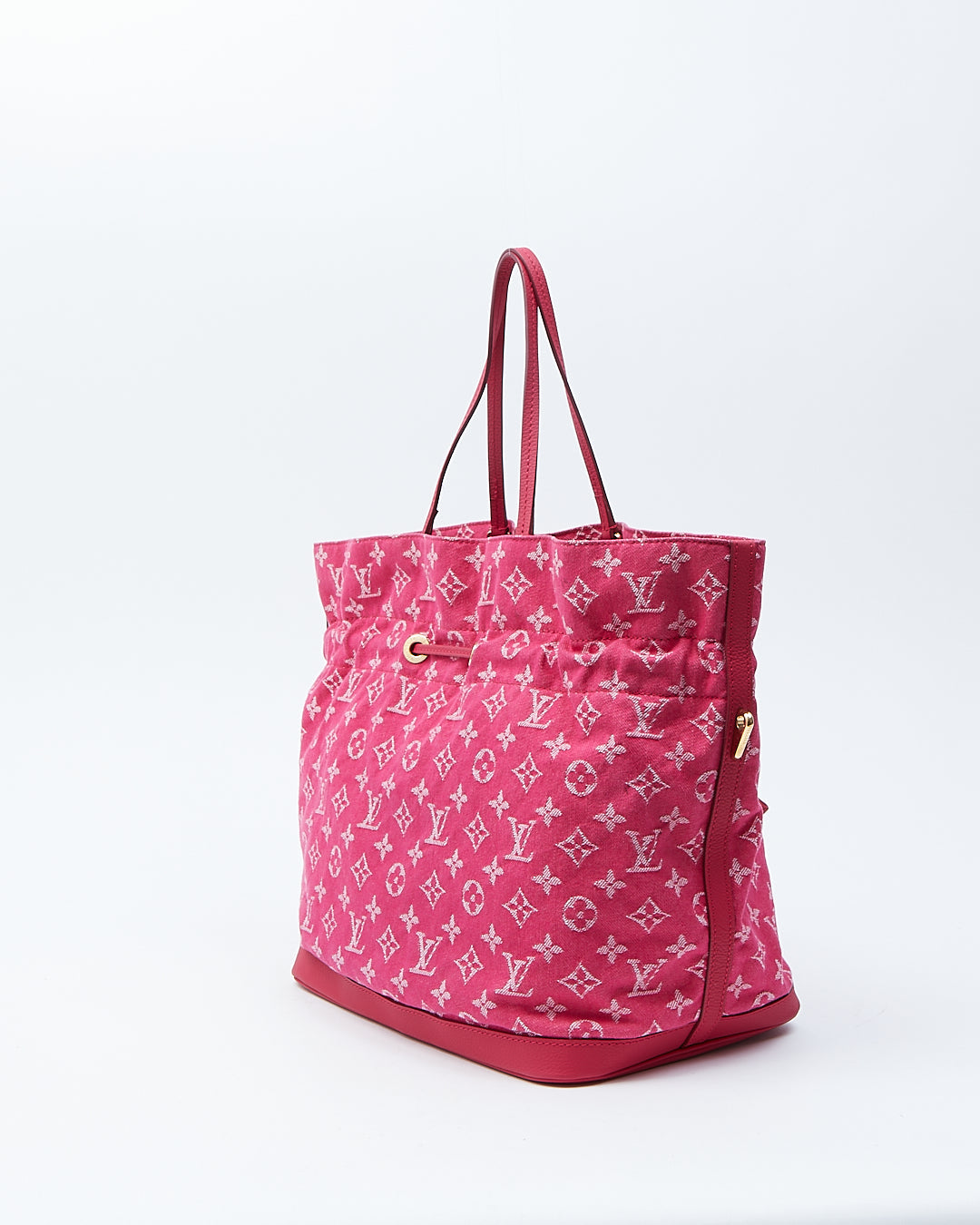 Louis Vuitton Pink Monogram Denim Noefull MM Tote Bag