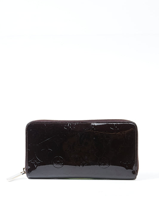 Louis Vuitton Amarante Purple Monogram Vernis Zippy Wallet