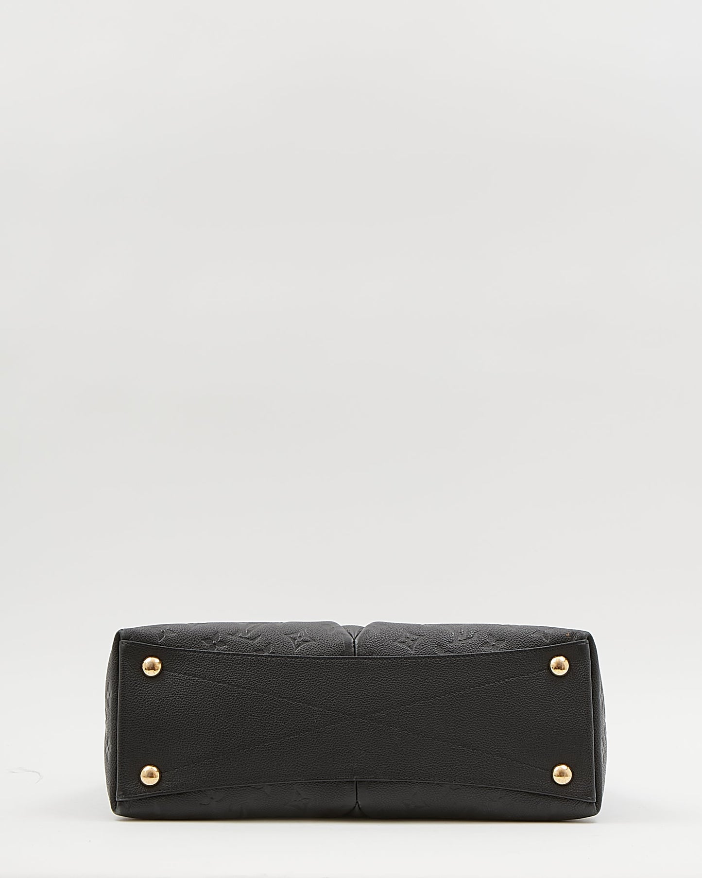 Louis Vuitton Black Monogram Empreinte V Tote MM Bag