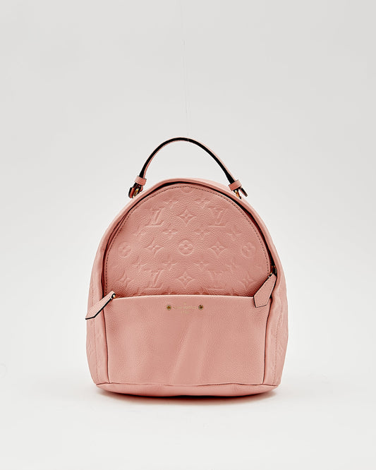 Louis Vuitton Rose Empreinte Leather Sorbonne Backpack