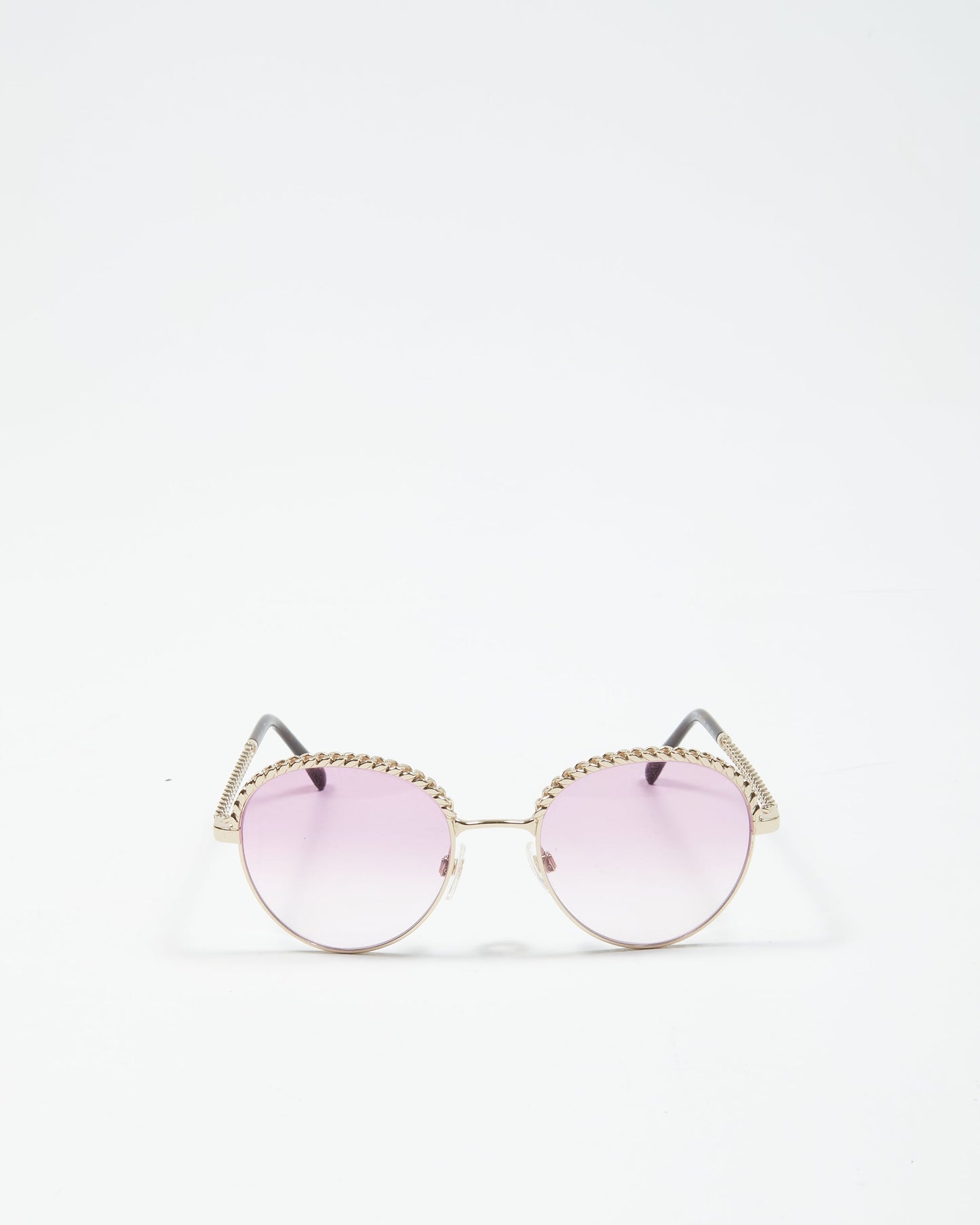 Chanel Pink Gradient Round Lense 2184 Sunglasses