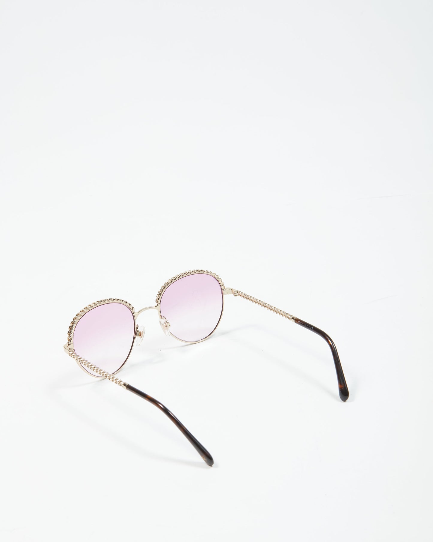 Chanel Pink Gradient Round Lense 2184 Sunglasses