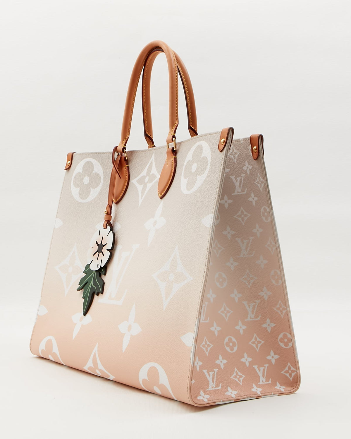 Louis Vuitton Orange/Grey Monogram Giant By The Pool OnTheGo GM