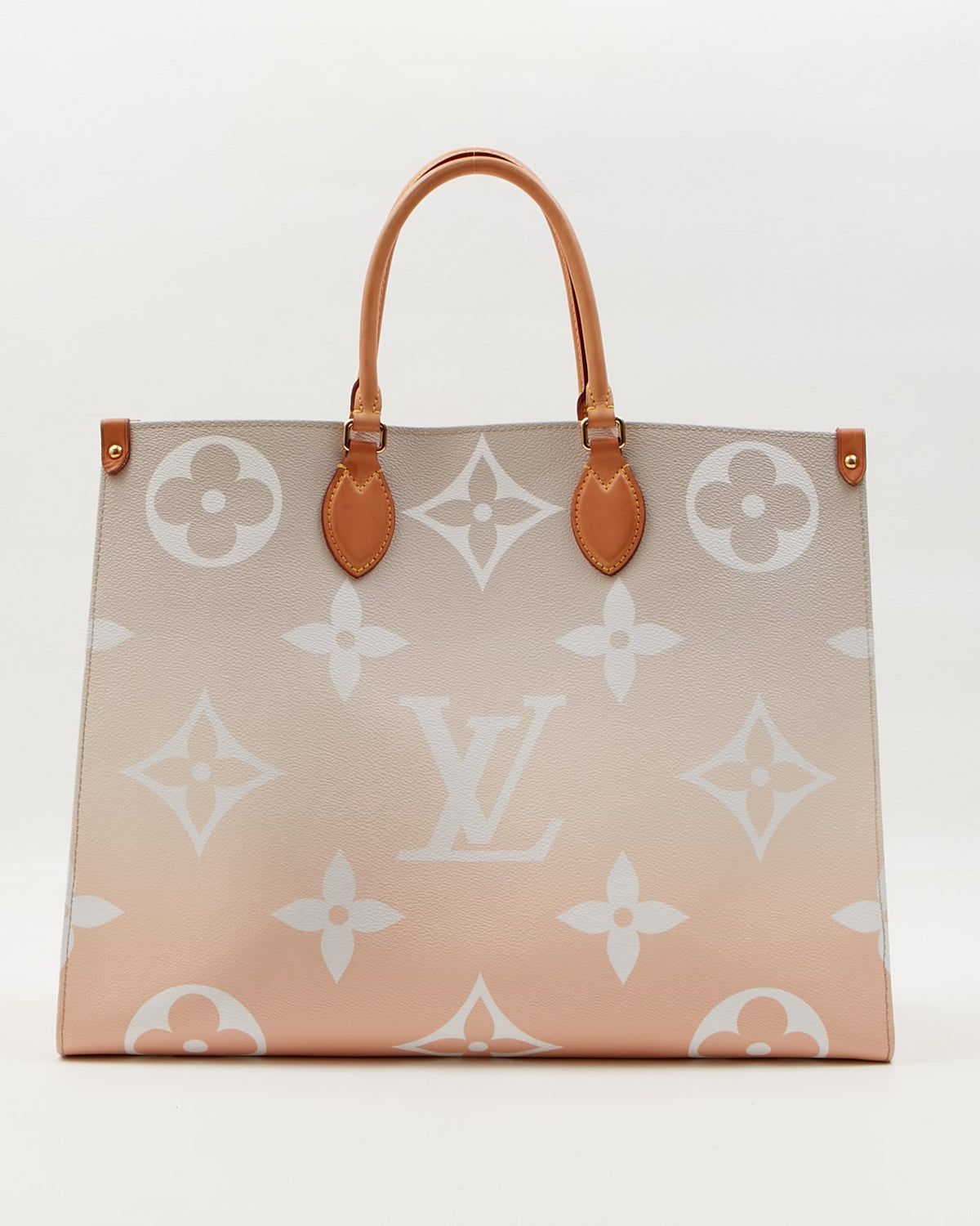 Louis Vuitton Orange/Grey Monogram Giant By The Pool OnTheGo GM