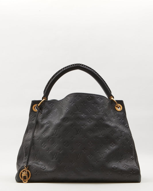 Louis Vuitton Bleu Infini Empreinte Monogram Leather Artsy MM Shoulder Bag