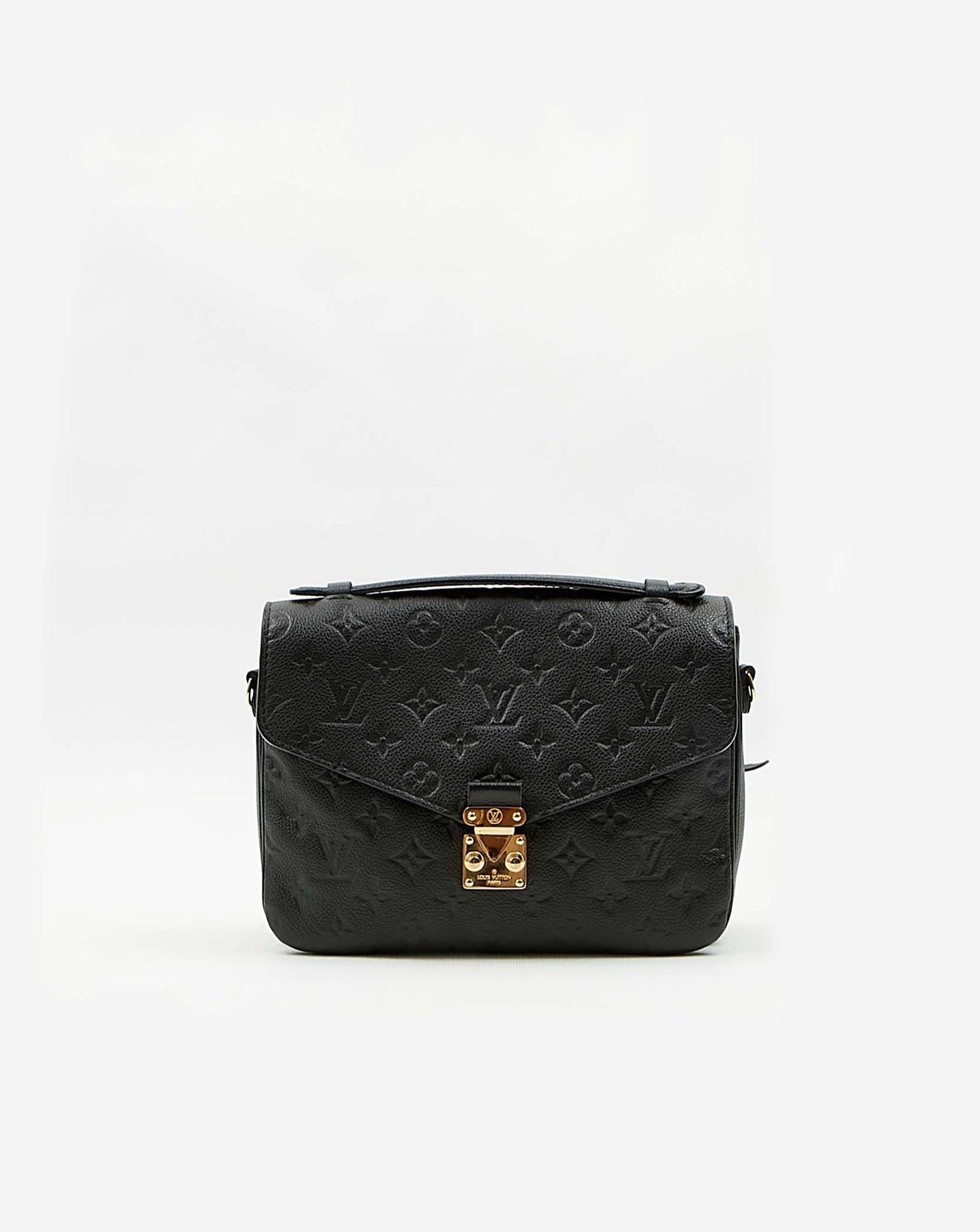 Louis Vuitton Black Empreinte Monogram Pochette Metis Bag
