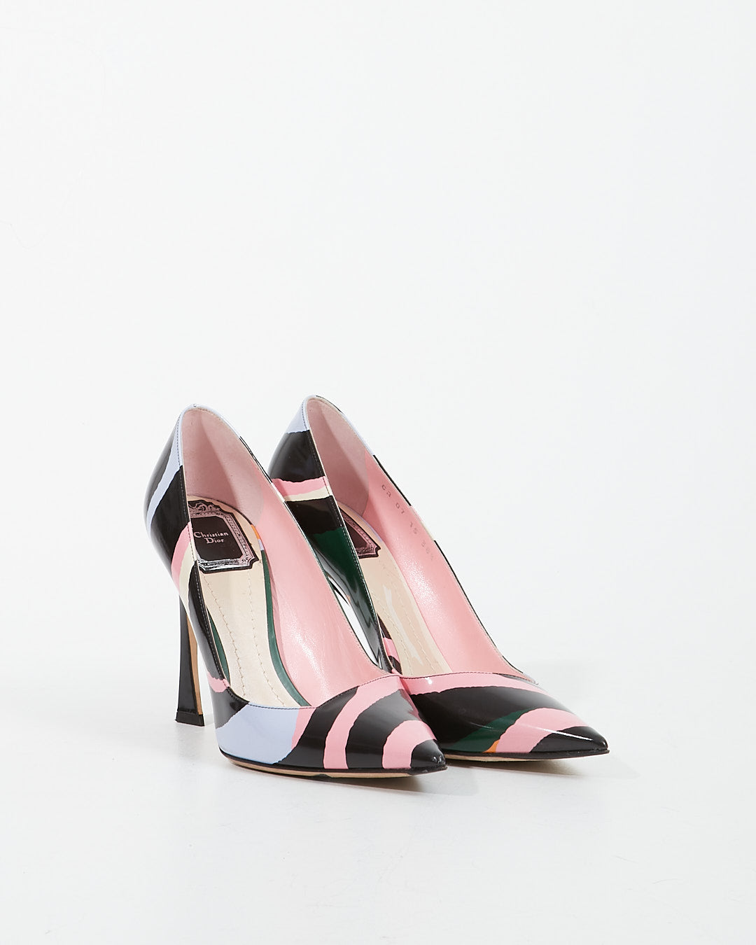 Dior Multi Colour Songe Point Toe Heel - 38.5