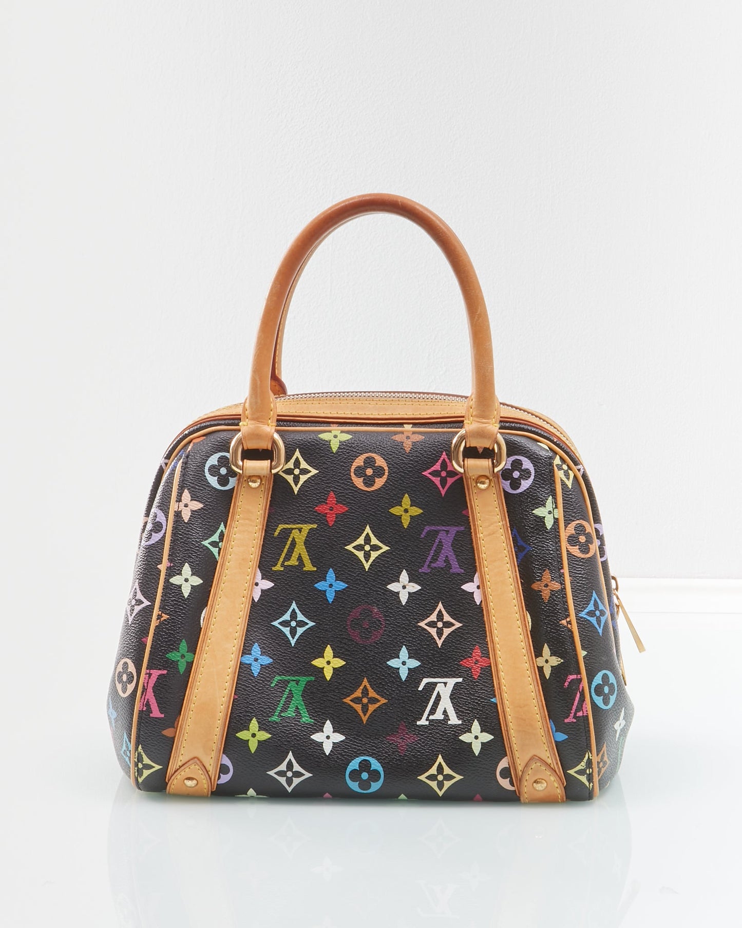 Louis Vuitton Multi Color Murakami Collection Priscilla Top Handle Bag