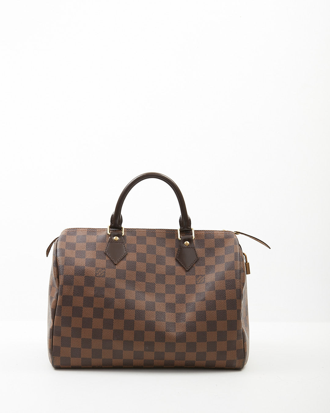 Louis Vuitton Damier Ebene Canvas Speedy 30 Bag