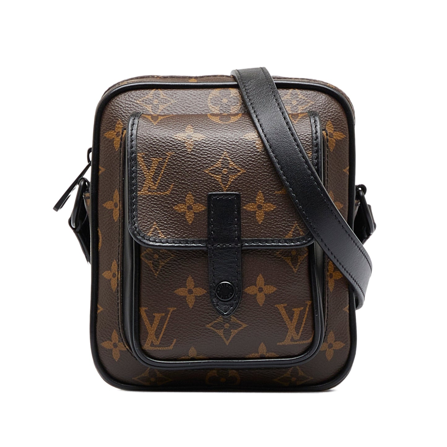 LOUIS VUITTON Monogram Macassar Christopher Wearable Crossbody Bag