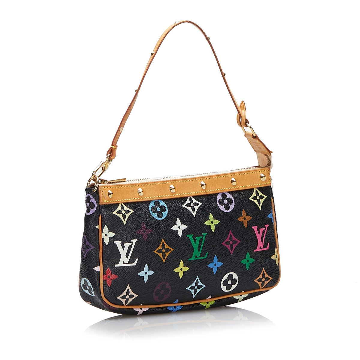 Louis Vuitton Pochette Accessoires Multicolor Monogram Canvas