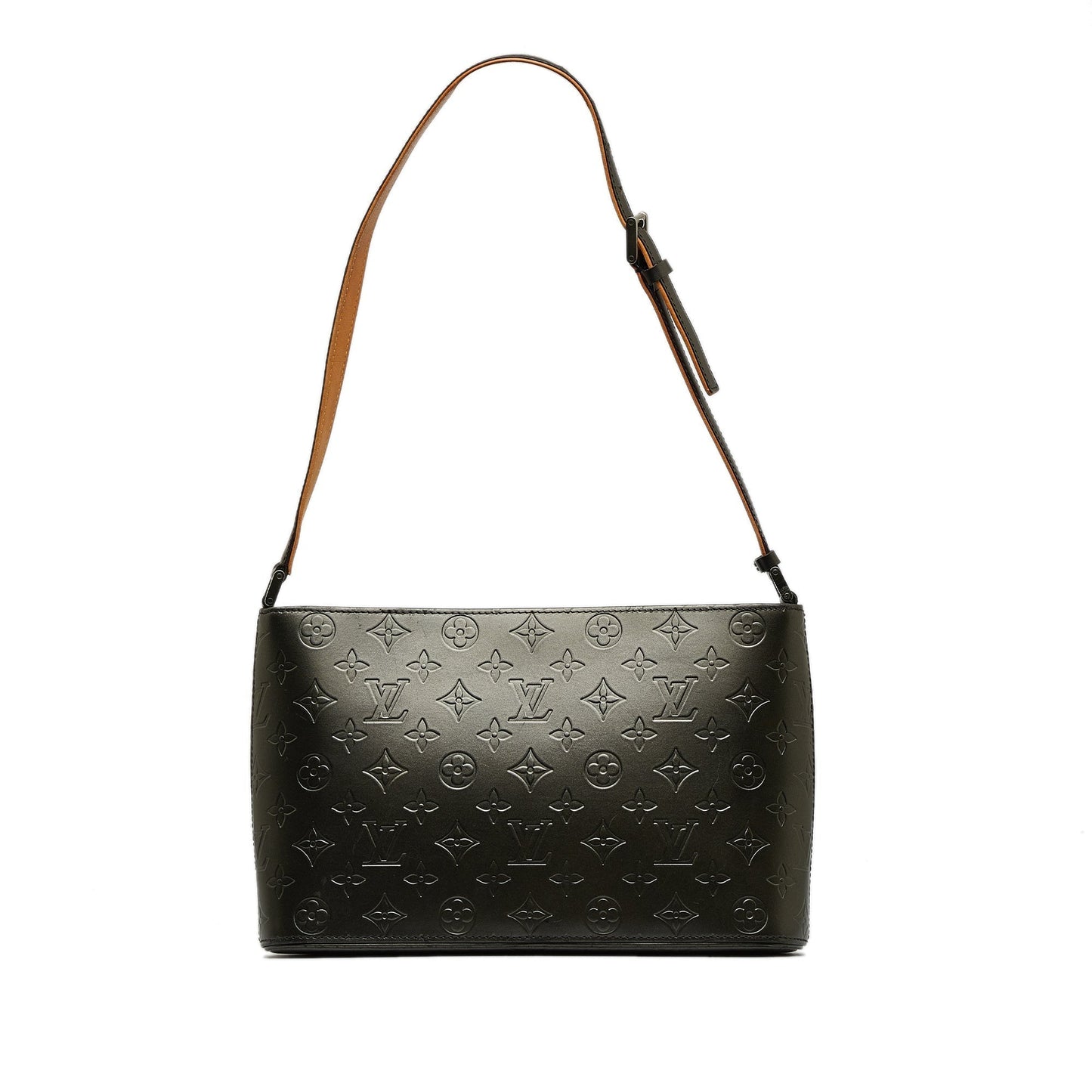 LOUIS VUITTON Monogram Mat Alston Shoulder Bag