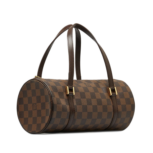 LOUIS VUITTON Damier Ebene Papillon 26 Handbag