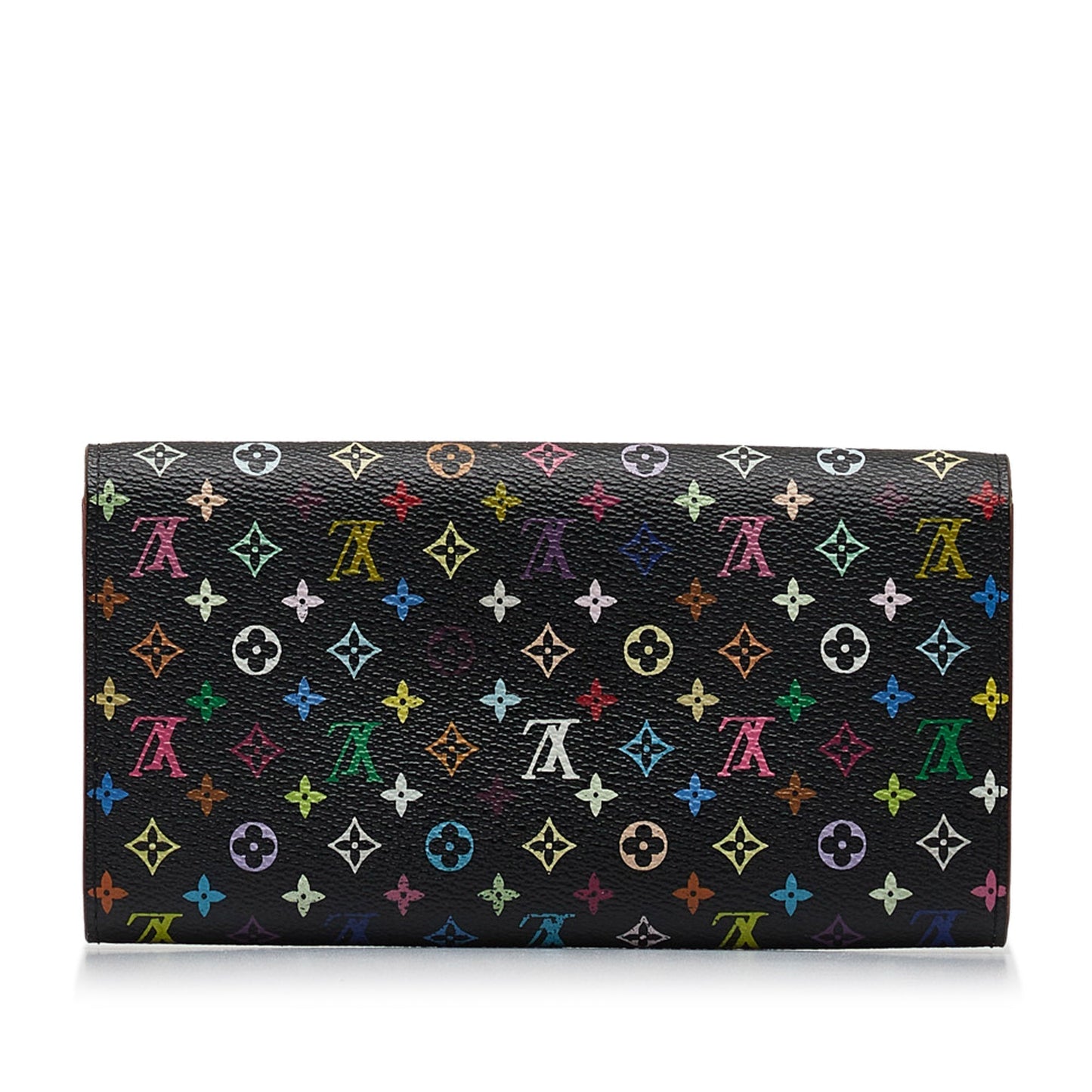 LOUIS VUITTON Monogram Multicolore Sarah Long Wallet Long Wallets