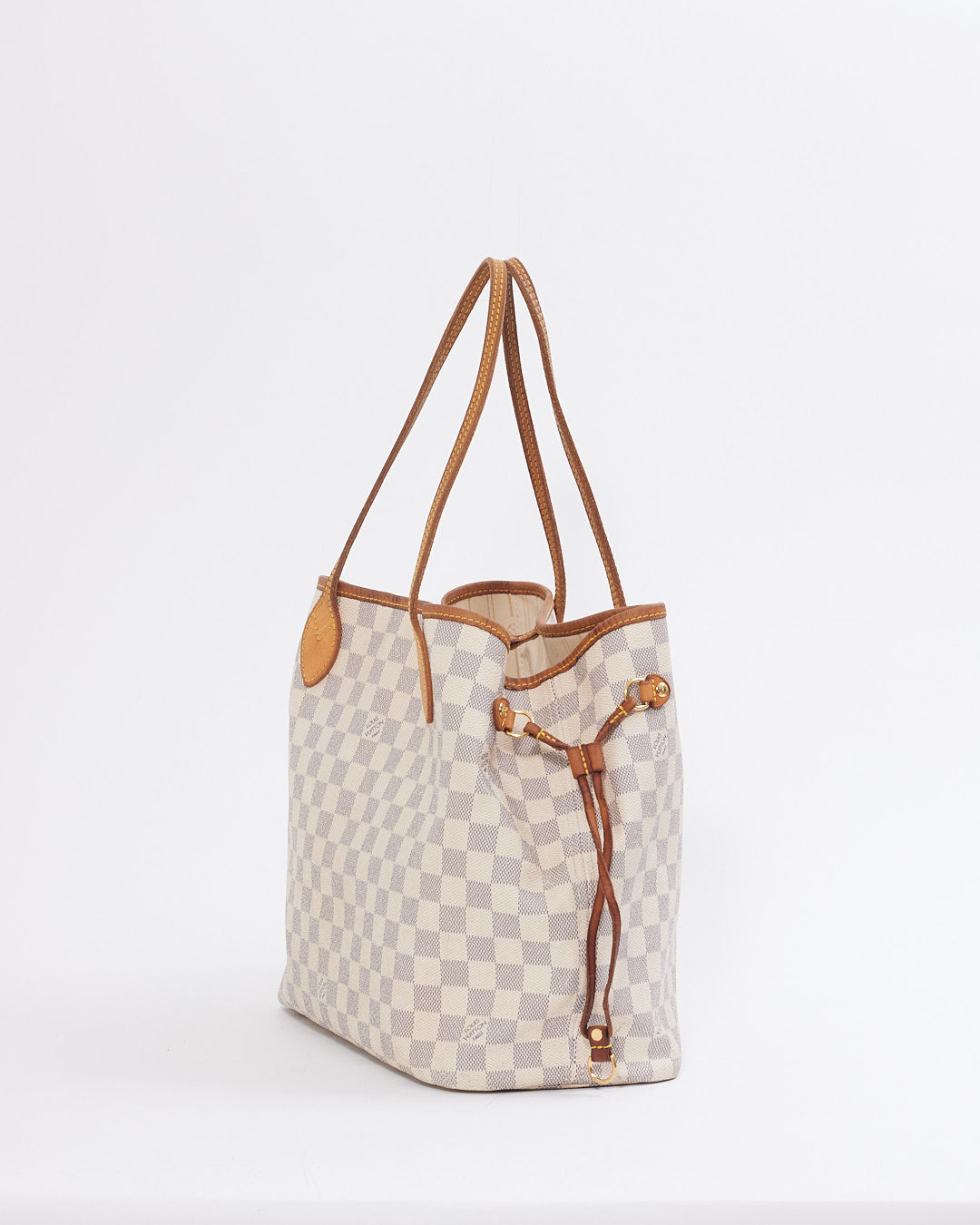 Louis Vuitton Damier Azur Canvas Neverfull MM Tote Bag