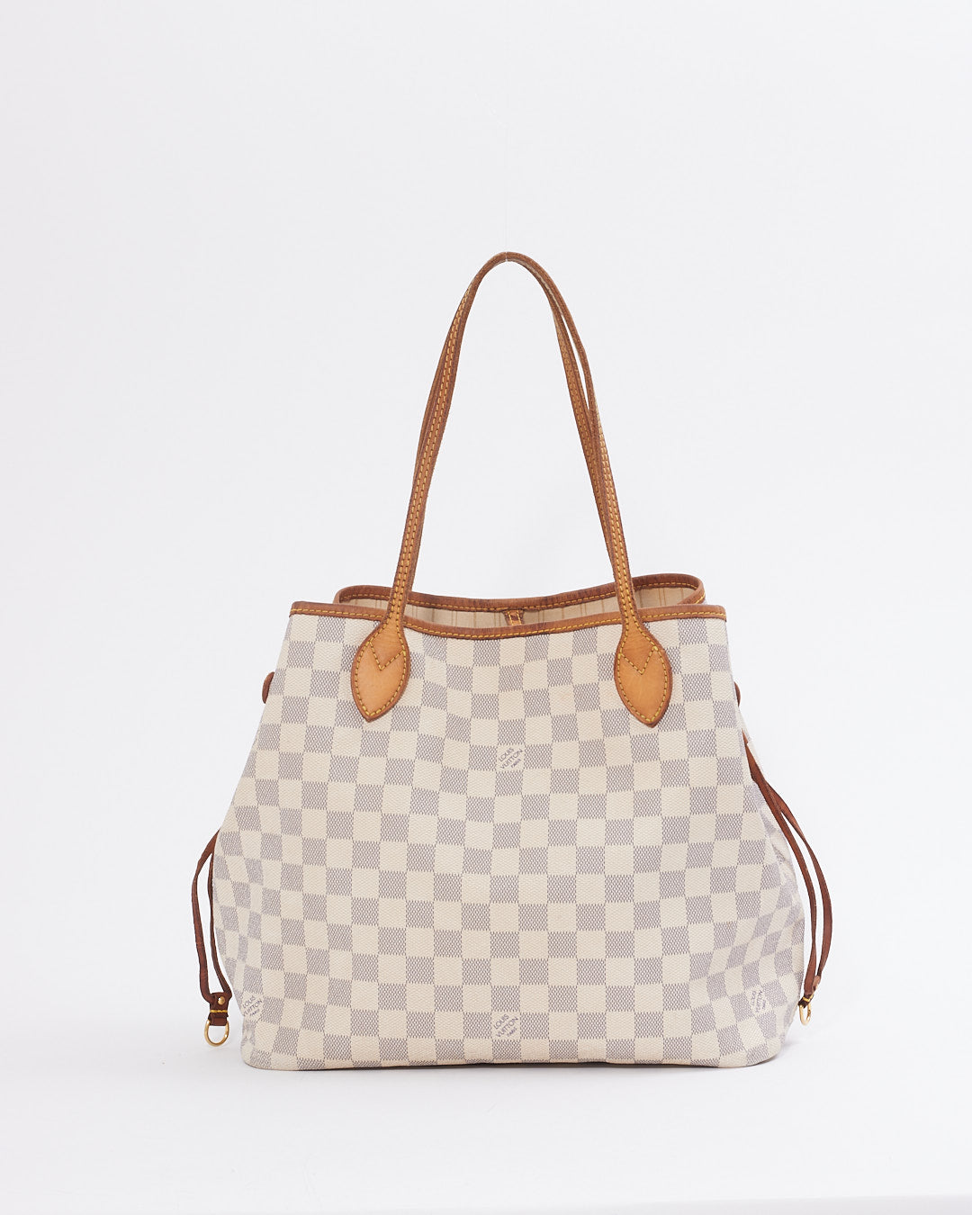 Louis Vuitton Damier Azur Canvas Neverfull MM Tote Bag