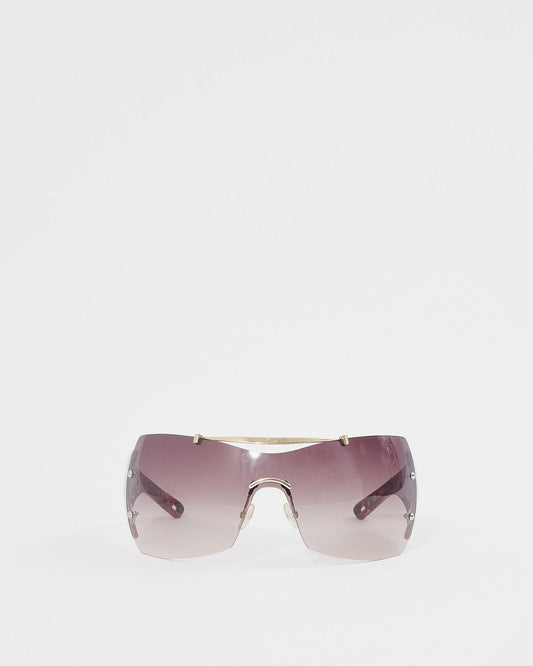 Dior Metal Western Visor Sunglasses