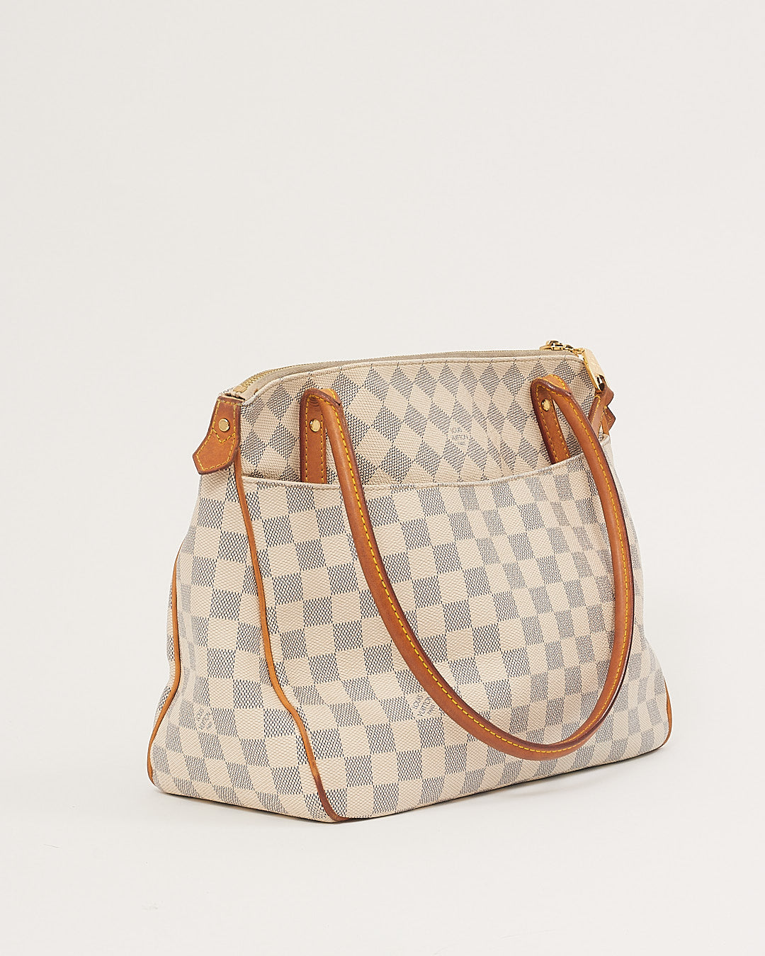 Louis Vuitton Damier Azur Coated Canvas Figheri PM Tote Bag